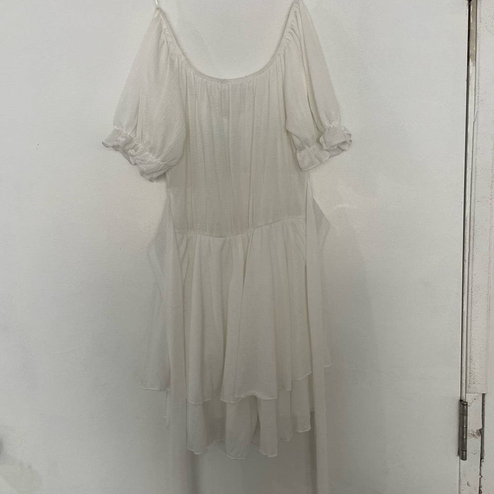 Chic White Women's Romper